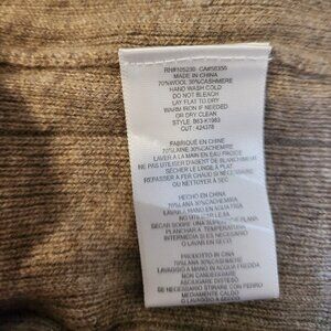 Wool 70 cashmere 30 knit sweater dress